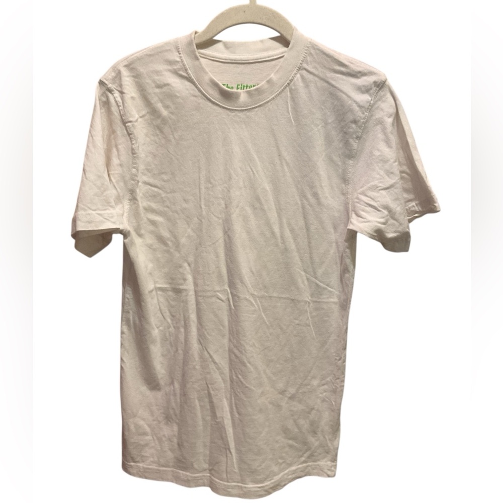 THE FITTERS Men’s White Heavy Weight T Shirt